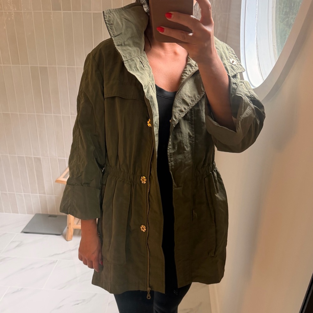 Seven7 Utility Jacket in Deep Olive